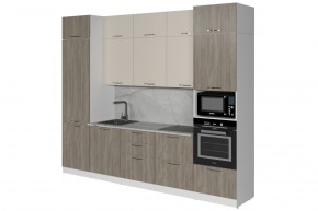 ФЬЮДЖИ Кухонный гарнитур Экстра (3000 мм) в Глазове - glazov.ok-mebel.com | фото 4