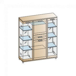 Гостиная Мелисса Композиция 6 (Ясень Асахи) в Глазове - glazov.ok-mebel.com | фото 2