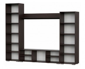 Гостиная МГС 6 Исполнение 1 (Венге/Белый глянец) в Глазове - glazov.ok-mebel.com | фото 2