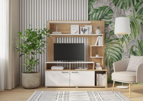 Гостиная Ника (Крафт золотой-белый) в Глазове - glazov.ok-mebel.com | фото 3