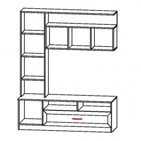 ПРАГА Гостиная (модульная) в Глазове - glazov.ok-mebel.com | фото 7