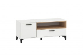 Гостиная "Bergen" (модульная) Белый /Дуб бунратти в Глазове - glazov.ok-mebel.com | фото 4