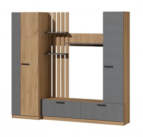 Гостиная Юджи (Дуб Крафт золотой/Графит) в Глазове - glazov.ok-mebel.com | фото 2