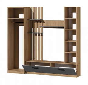 Гостиная Юджи (Дуб Крафт золотой/Графит) в Глазове - glazov.ok-mebel.com | фото 3