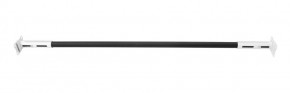 Турник раздвижной 1250-1500 цв. белый-черный FLEXTER PROFI в Глазове - glazov.ok-mebel.com | фото