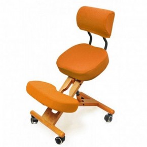 Коленный стул со спинкой Smartstool KW02В + Чехлы в Глазове - glazov.ok-mebel.com | фото 4