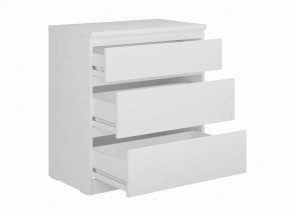Комод КАСТОР с тремя ящиками, цвет белый в Глазове - glazov.ok-mebel.com | фото 2