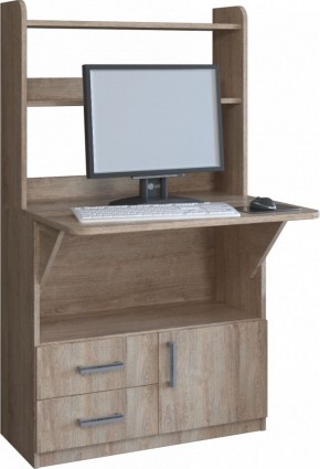 Компьютерный стол СП-1 (Дуб баррик) в Глазове - glazov.ok-mebel.com | фото 1