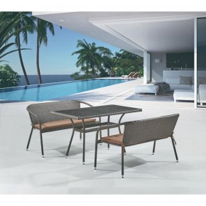 Комплект мебели из иск. ротанга T286A/S139A-W53 Brown в Глазове - glazov.ok-mebel.com | фото