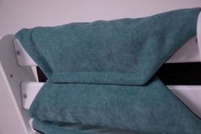 Комплект растущий стул и подушки Конёк Горбунёк Комфорт  (Бело-оранжевый, Волна) в Глазове - glazov.ok-mebel.com | фото