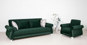 Комплект Роуз ТД 411 диван-кровать + кресло + комплект подушек в Глазове - glazov.ok-mebel.com | фото