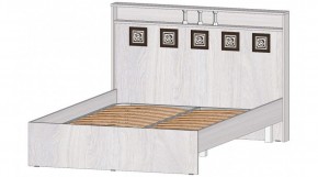 КОСТА-РИКА Кровать 1400 с основанием (анкор светлый) в Глазове - glazov.ok-mebel.com | фото