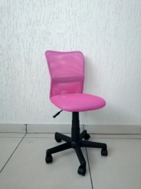 Кресло Barneo K-401 детское (розовая ткань/сетка) в Глазове - glazov.ok-mebel.com | фото