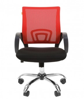 Кресло для оператора CHAIRMAN 696 хром (ткань TW-11/сетка TW-69) в Глазове - glazov.ok-mebel.com | фото 2