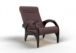 Кресло для отдыха Римини 19-Т-КМ (ткань/венге) КОФЕ С МОЛОКОМ в Глазове - glazov.ok-mebel.com | фото