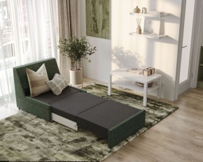 Кресло для отдыха Йоки тёмно-зелёный, ткань рогожка в Глазове - glazov.ok-mebel.com | фото 1