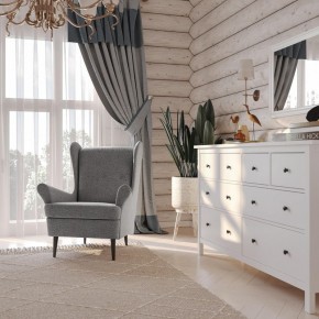 Кресло для отдыха Вало серый, ткань рогожка в Глазове - glazov.ok-mebel.com | фото 2