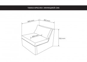 Кресло для отдыха Йоки тёмно-зелёный, ткань рогожка в Глазове - glazov.ok-mebel.com | фото 3