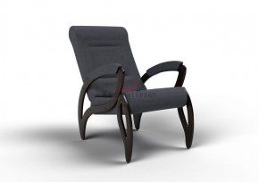 Кресло для отдыха Зельден 20-Т-ГР (ткань/венге) ГРАФИТ в Глазове - glazov.ok-mebel.com | фото