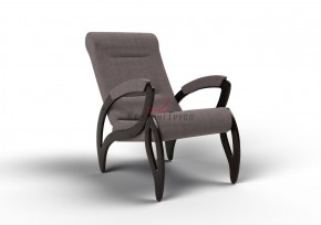 Кресло для отдыха Зельден 20-Т-ГР (ткань/венге) ГРАФИТ в Глазове - glazov.ok-mebel.com | фото 1