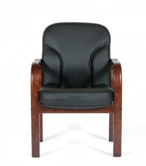 Кресло для посетителей CHAIRMAN 658 (натуральная кожа) в Глазове - glazov.ok-mebel.com | фото