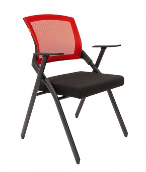 Кресло для посетителей CHAIRMAN NEXX (ткань стандарт черный/сетка DW-69) в Глазове - glazov.ok-mebel.com | фото