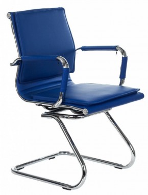 Кресло для посетителя Бюрократ CH-993-Low-V/blue синий в Глазове - glazov.ok-mebel.com | фото
