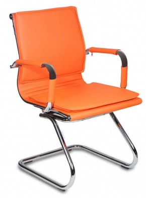 Кресло для посетителя Бюрократ CH-993-Low-V/orange оранжевый в Глазове - glazov.ok-mebel.com | фото