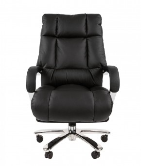 Кресло для руководителя CHAIRMAN 405 (Кожа) Черное в Глазове - glazov.ok-mebel.com | фото