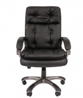 Кресло для руководителя  CHAIRMAN 442 (экокожа черная) в Глазове - glazov.ok-mebel.com | фото