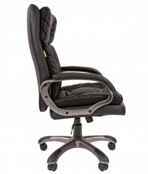 Кресло для руководителя  CHAIRMAN 442 (экокожа черная) в Глазове - glazov.ok-mebel.com | фото 3