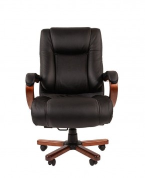 Кресло для руководителя CHAIRMAN  503 (Кожа) Черное в Глазове - glazov.ok-mebel.com | фото