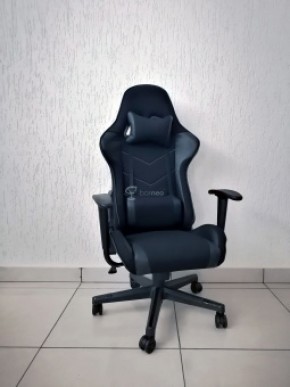 Кресло геймерское Barneo K-50 (черная сетка черные вставки) в Глазове - glazov.ok-mebel.com | фото 1