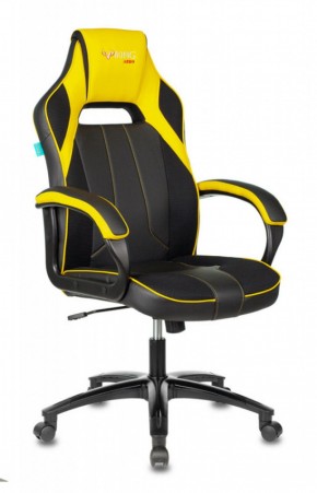 Кресло игровое Бюрократ VIKING 2 AERO YELLOW черный/желтый в Глазове - glazov.ok-mebel.com | фото