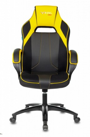 Кресло игровое Бюрократ VIKING 2 AERO YELLOW черный/желтый в Глазове - glazov.ok-mebel.com | фото 2