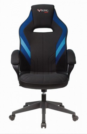 Кресло игровое Бюрократ VIKING 3 AERO BLUE черный/синий в Глазове - glazov.ok-mebel.com | фото 2