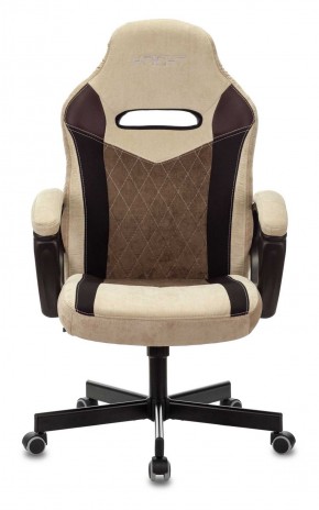 Кресло игровое Бюрократ VIKING 6 KNIGHT BR FABRIC коричневый/бежевый в Глазове - glazov.ok-mebel.com | фото 2