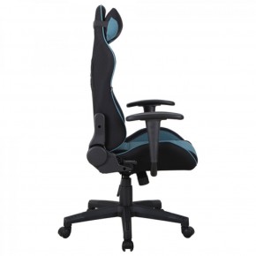 Кресло компьютерное BRABIX "GT Racer GM-100" (черное/голубое) 531818 в Глазове - glazov.ok-mebel.com | фото 3