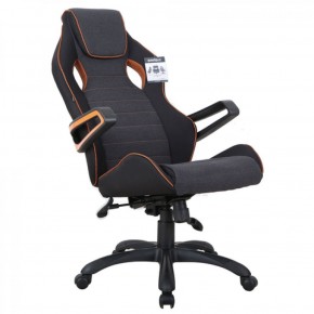 Кресло компьютерное BRABIX Techno Pro GM-003 (ткань черное/серое, вставки оранжевые) 531813 в Глазове - glazov.ok-mebel.com | фото 8