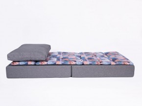 Кресло-кровать бескаркасное Харви (коричневый-геометрия браун) в Глазове - glazov.ok-mebel.com | фото 3