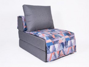 Кресло-кровать бескаркасное Харви (серый-сноу деним) в Глазове - glazov.ok-mebel.com | фото