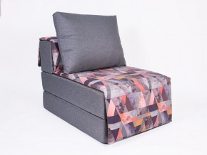 Кресло-кровать бескаркасное Харви (серый-сноу манго) в Глазове - glazov.ok-mebel.com | фото 1