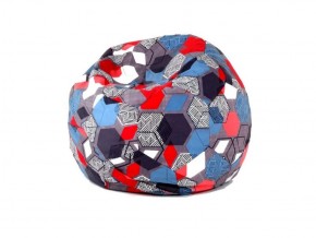 Кресло-мешок Мяч M (Geometry Slate) в Глазове - glazov.ok-mebel.com | фото