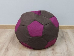 Кресло-мешок Мяч S (Savana Chocolate-Savana Berry) в Глазове - glazov.ok-mebel.com | фото