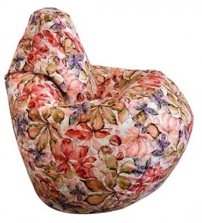 Кресло-мешок Цветы L в Глазове - glazov.ok-mebel.com | фото 1