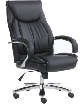 Кресло офисное BRABIX PREMIUM "Advance EX-575" (хром, экокожа, черное) 531825 в Глазове - glazov.ok-mebel.com | фото