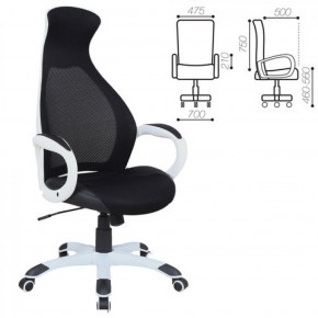 Кресло офисное BRABIX PREMIUM "Genesis EX-517" (белый/черный) 531573 в Глазове - glazov.ok-mebel.com | фото