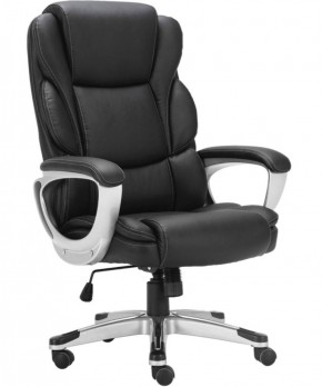 Кресло офисное BRABIX PREMIUM "Rest EX-555" (пружинный блок, экокожа, черное) 531938 в Глазове - glazov.ok-mebel.com | фото