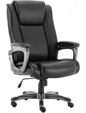 Кресло офисное BRABIX PREMIUM "Solid HD-005" (рециклированная кожа, черное) 531941 в Глазове - glazov.ok-mebel.com | фото