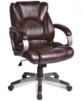 Кресло офисное BRABIX "Eldorado EX-504" (коричневое) 530875 в Глазове - glazov.ok-mebel.com | фото